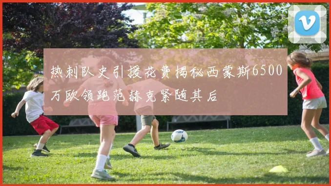 热刺队史引援花费揭秘西蒙斯6500万欧领跑范赫克紧随其后